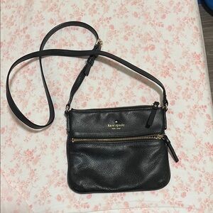 Kate Spade Black Crossbody Bag Sleek Design
